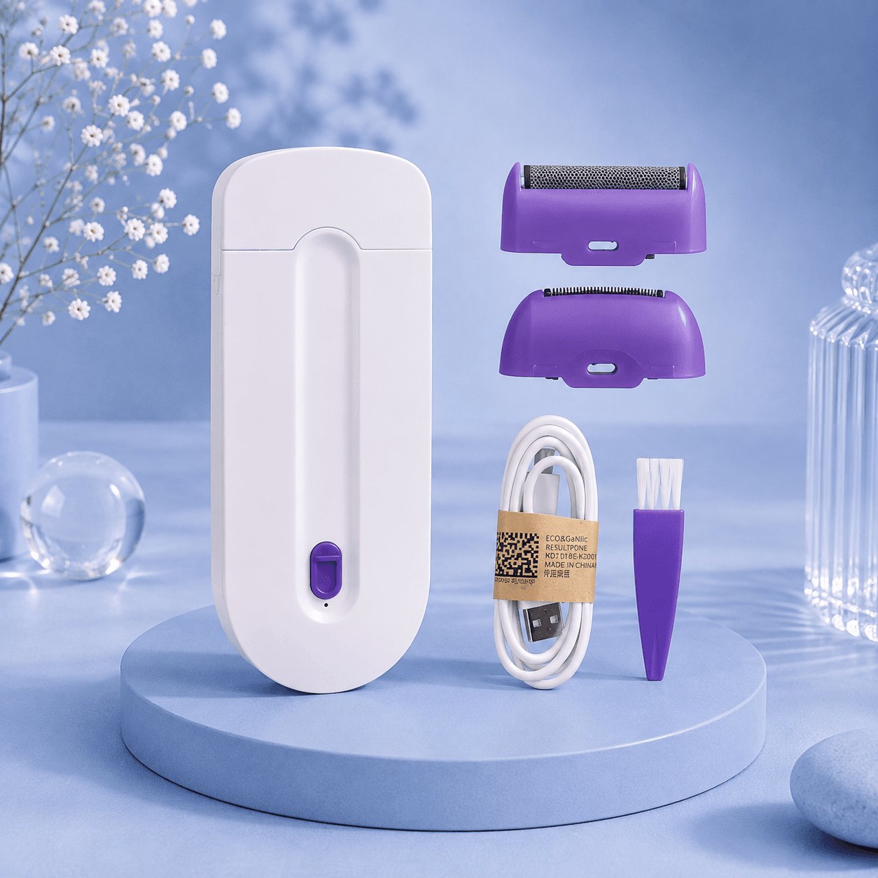 SmoothFace Pen — Depilador Elétrico Facial