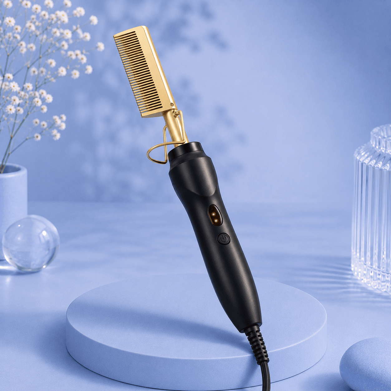 SmoothStyle 2×1 — Escova de Alisamento e Modelagem