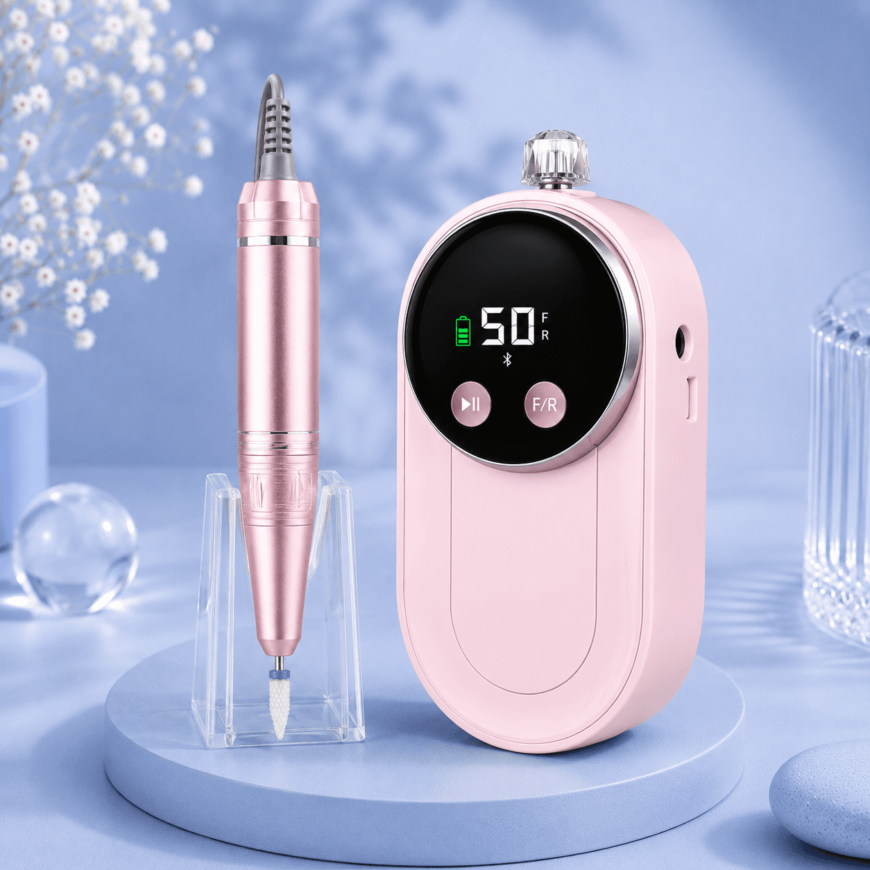 UltraSpeed 50K — Kit Profissional de Manicure Sem Fio